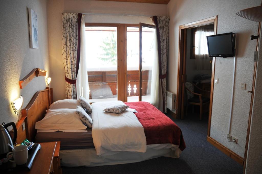 Le Calgary Hotell Les Saisies Rum bild