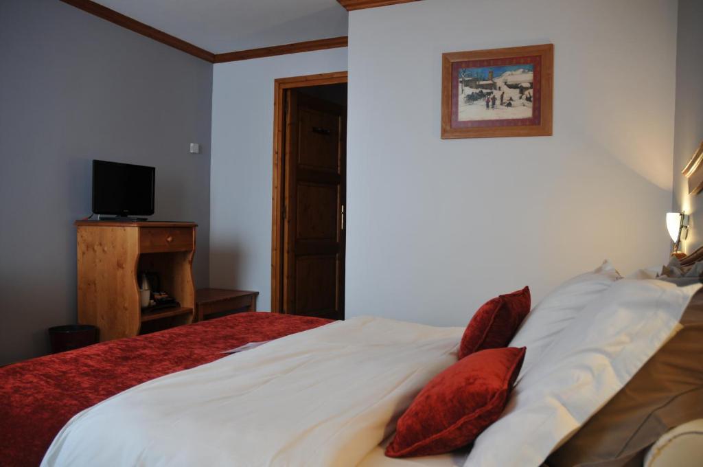 Le Calgary Hotell Les Saisies Rum bild